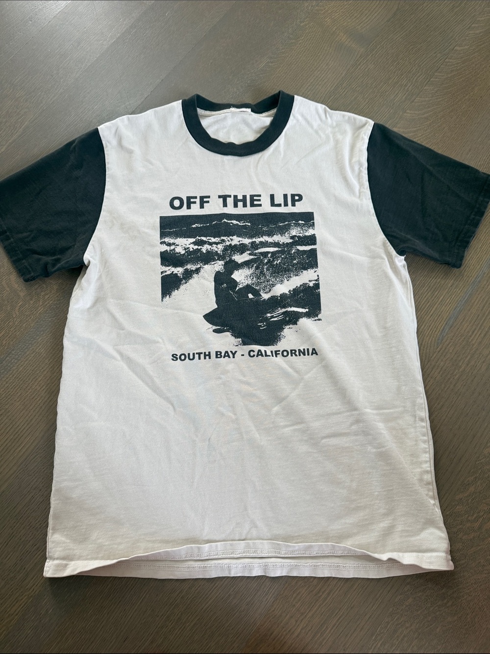 Brandy Melville off the lip graphic tee